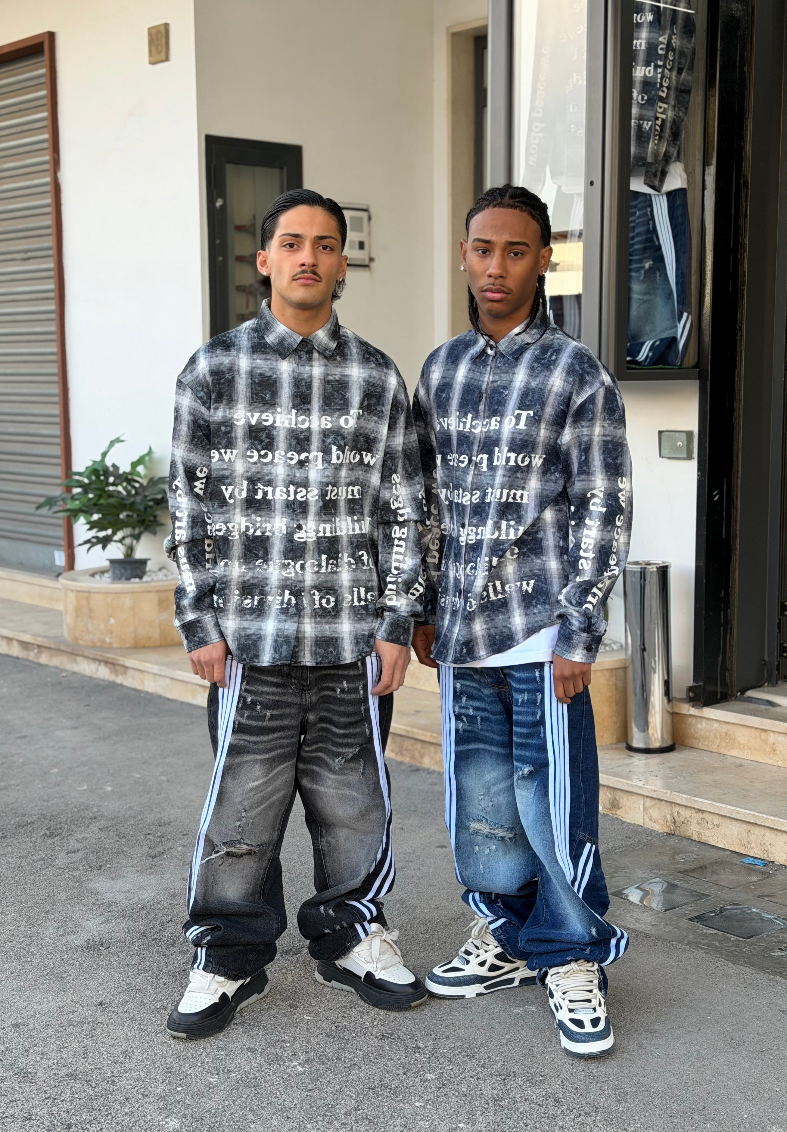 CAMICIA “WORLD PEACE” BM-372