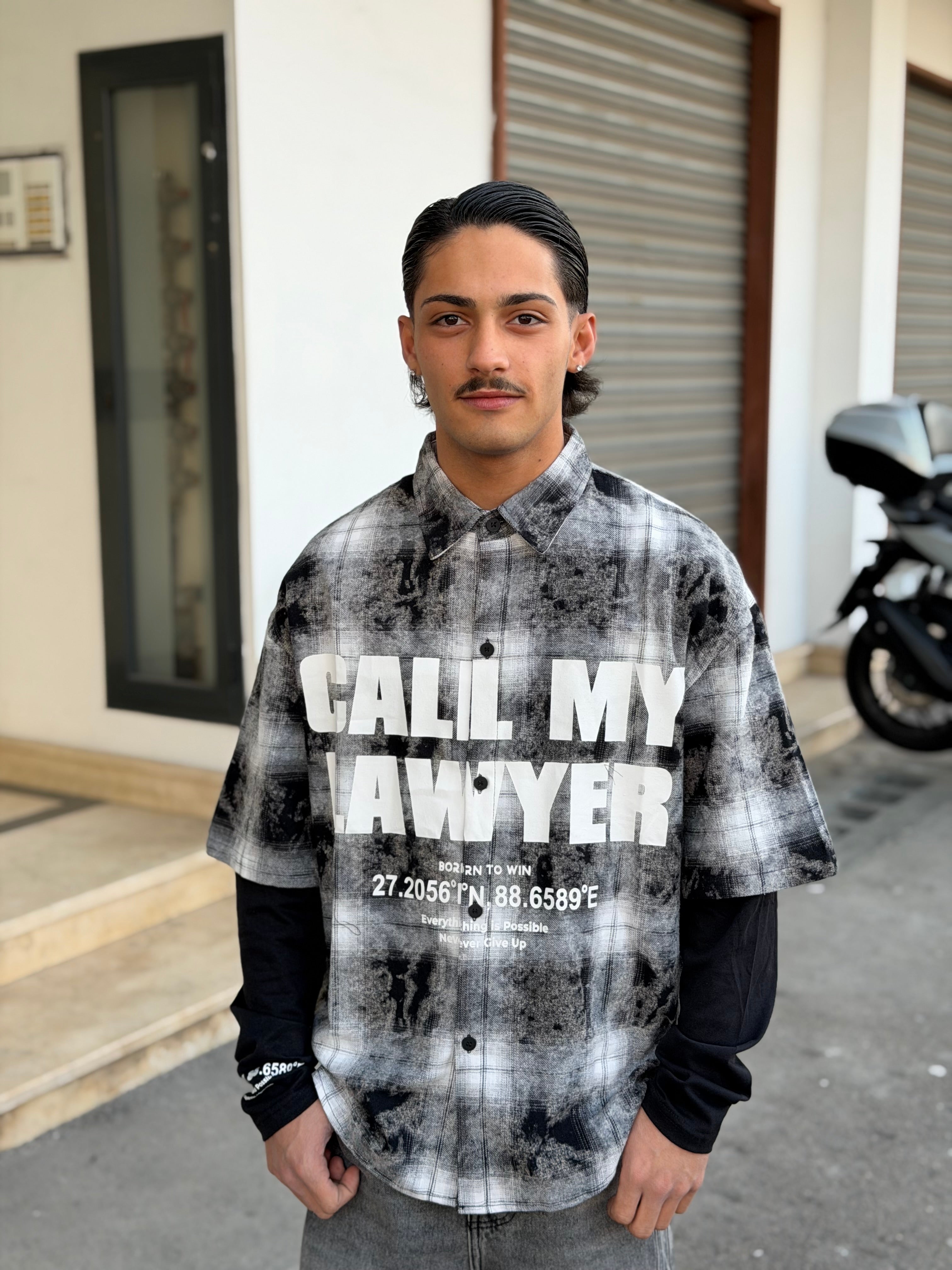 CAMICIA DOUBLE “CALL” BM-376