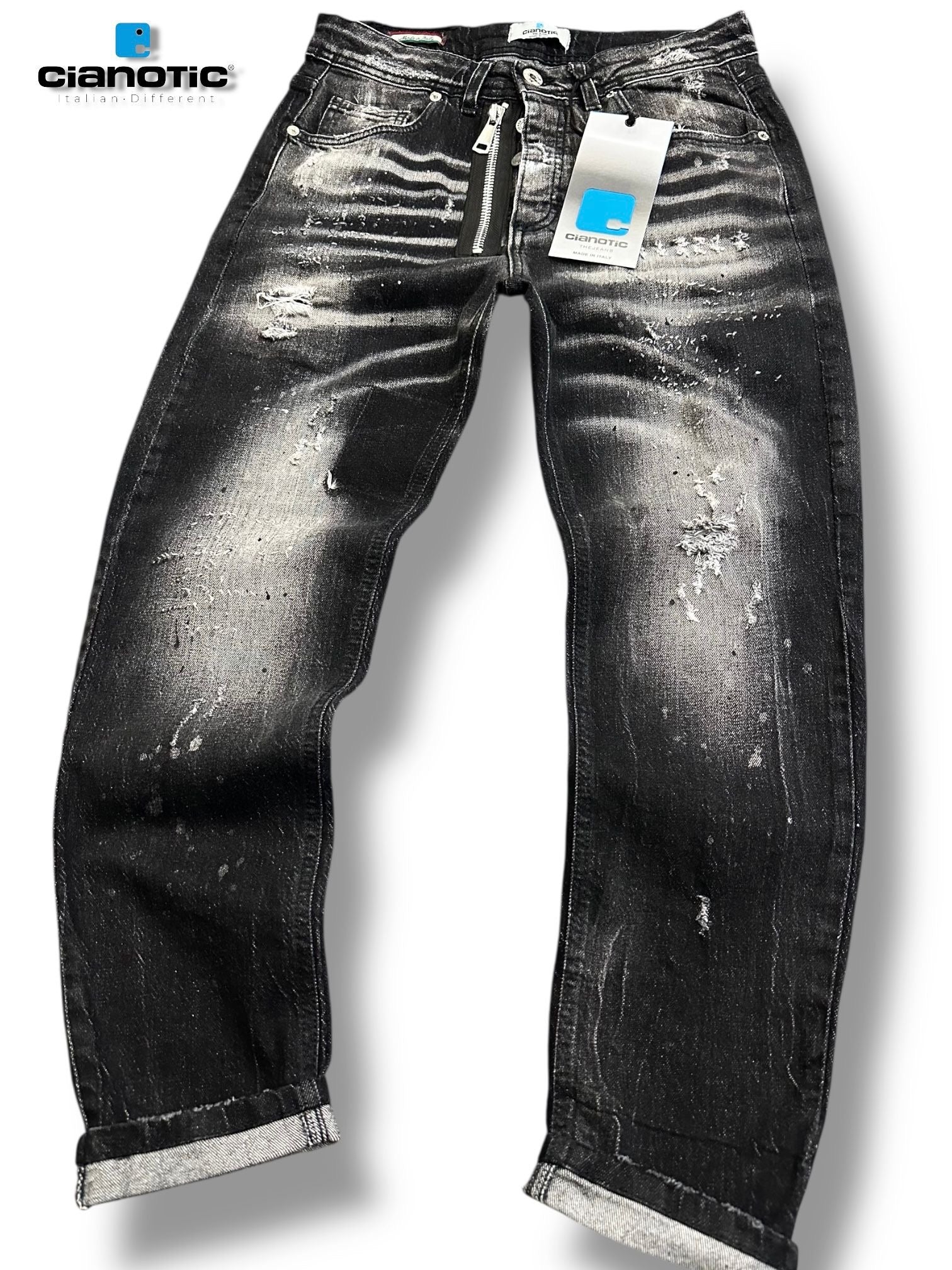 DENIM FIT CAMAN BLACK 2