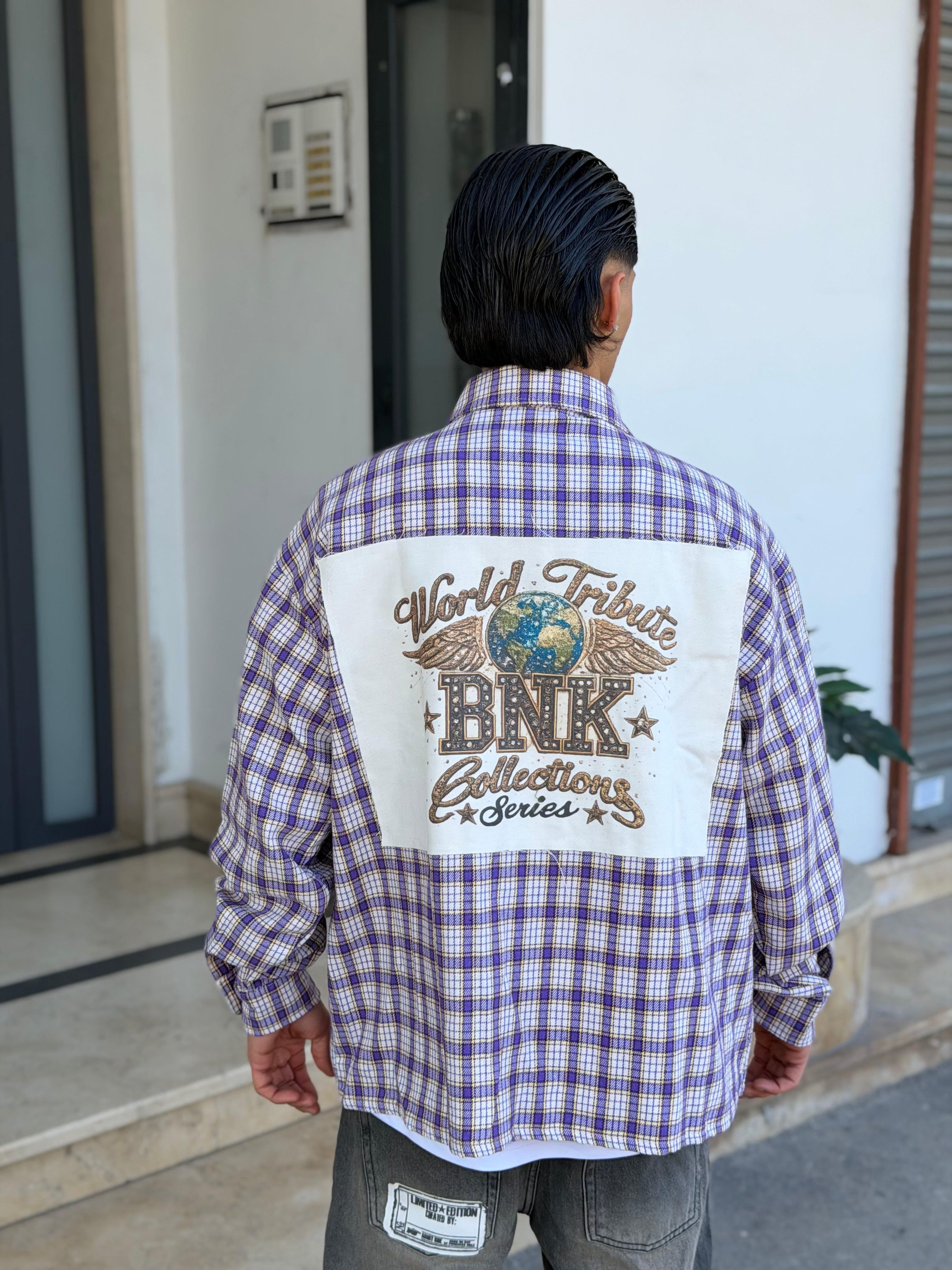 CAMICIA QUADRI BARCODE BUNKED