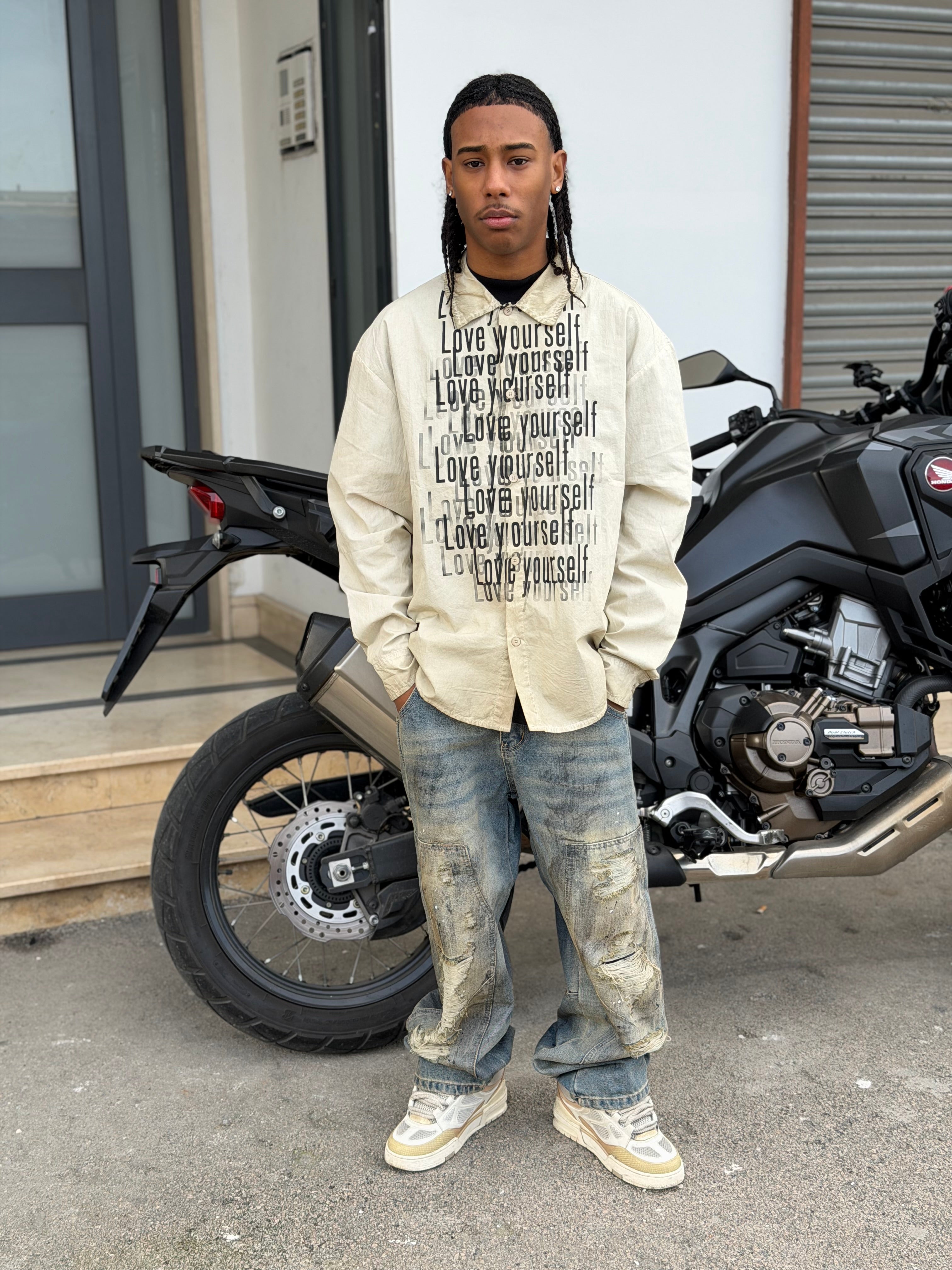 CAMICIA “LOVE YOUR SELF” BM245