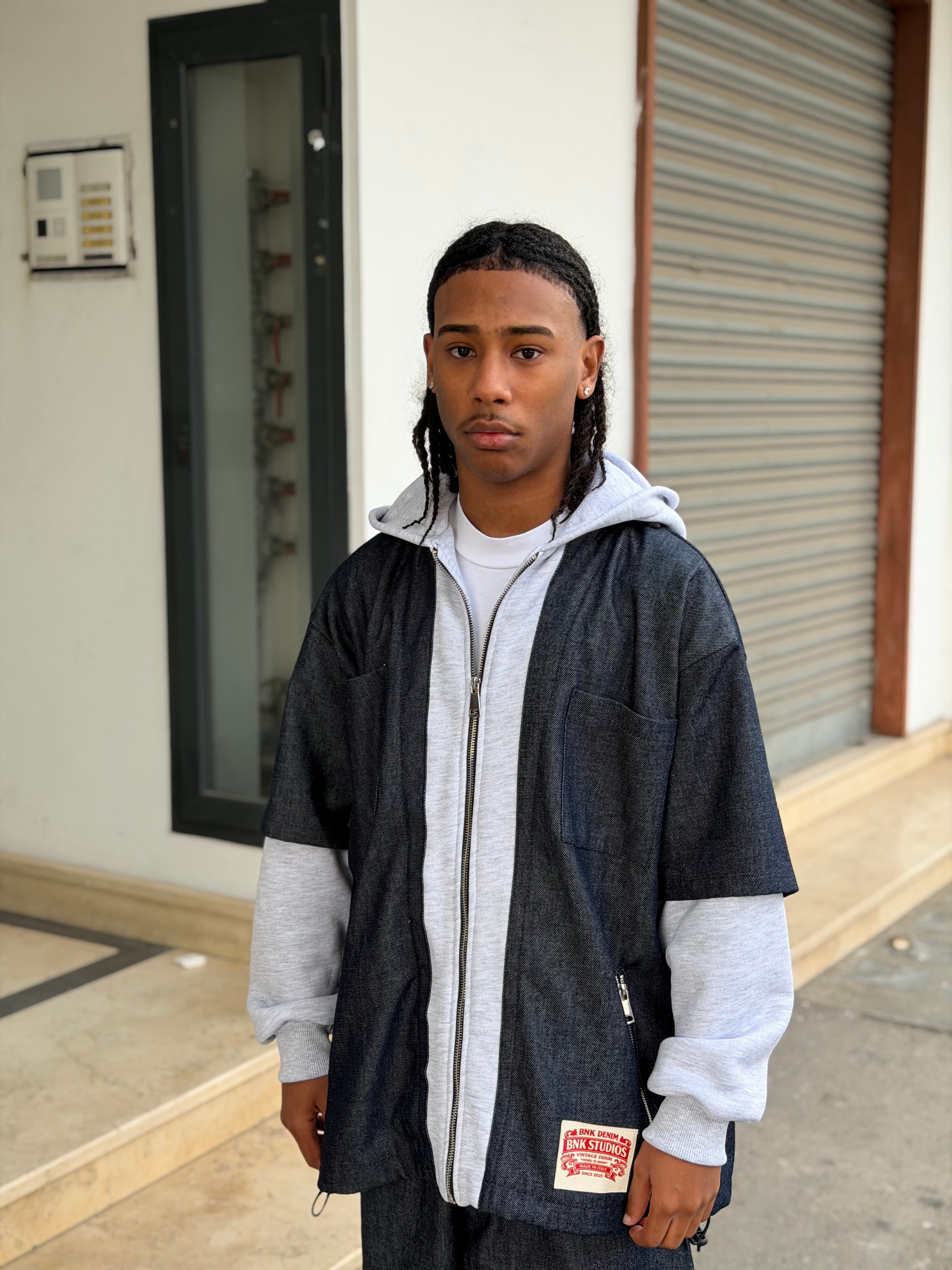 COORDSET DOUBLE BUNKER DENIM 122