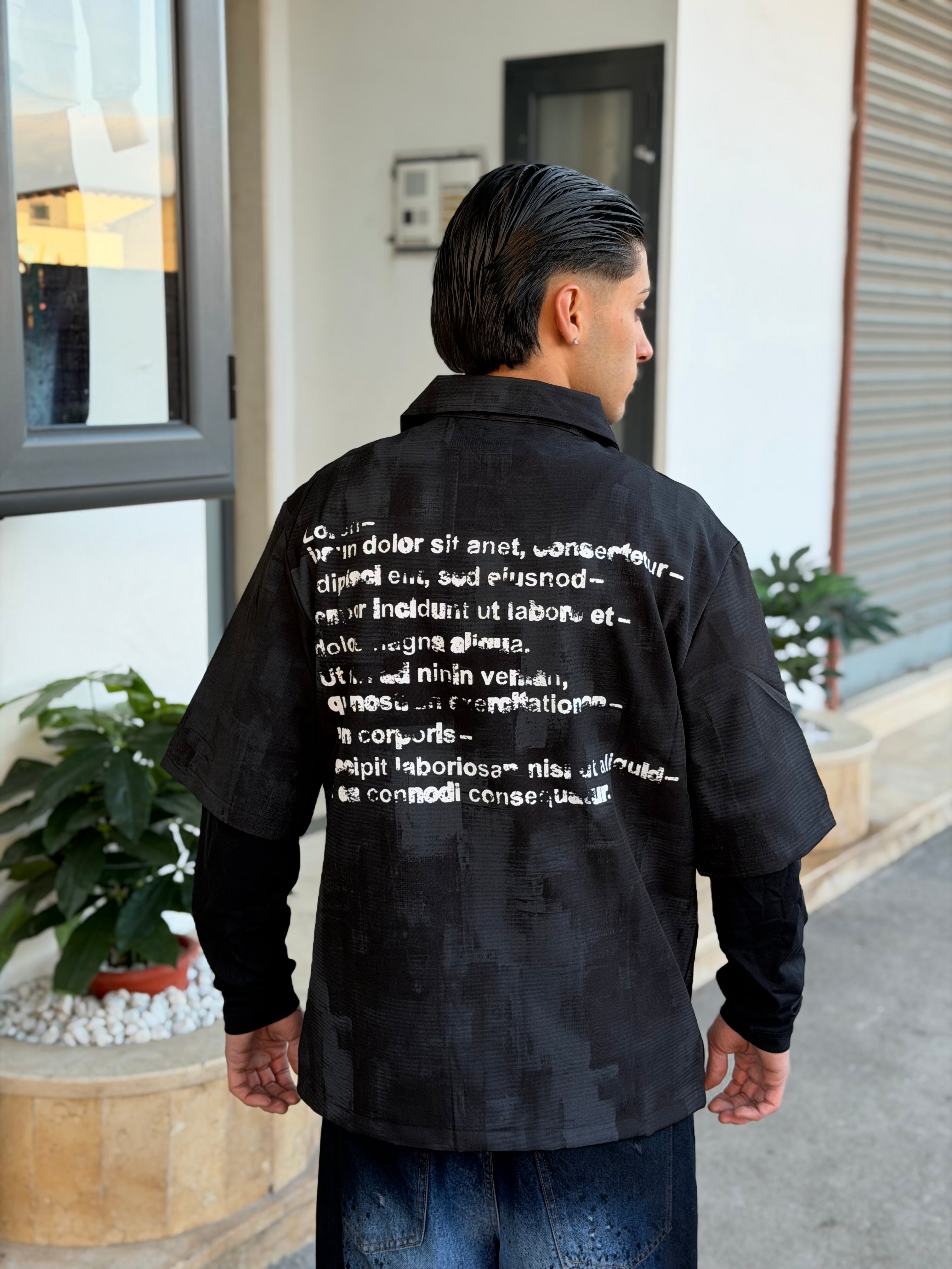 CAMICIA DOUBLE BM 185 SCRIPTURE