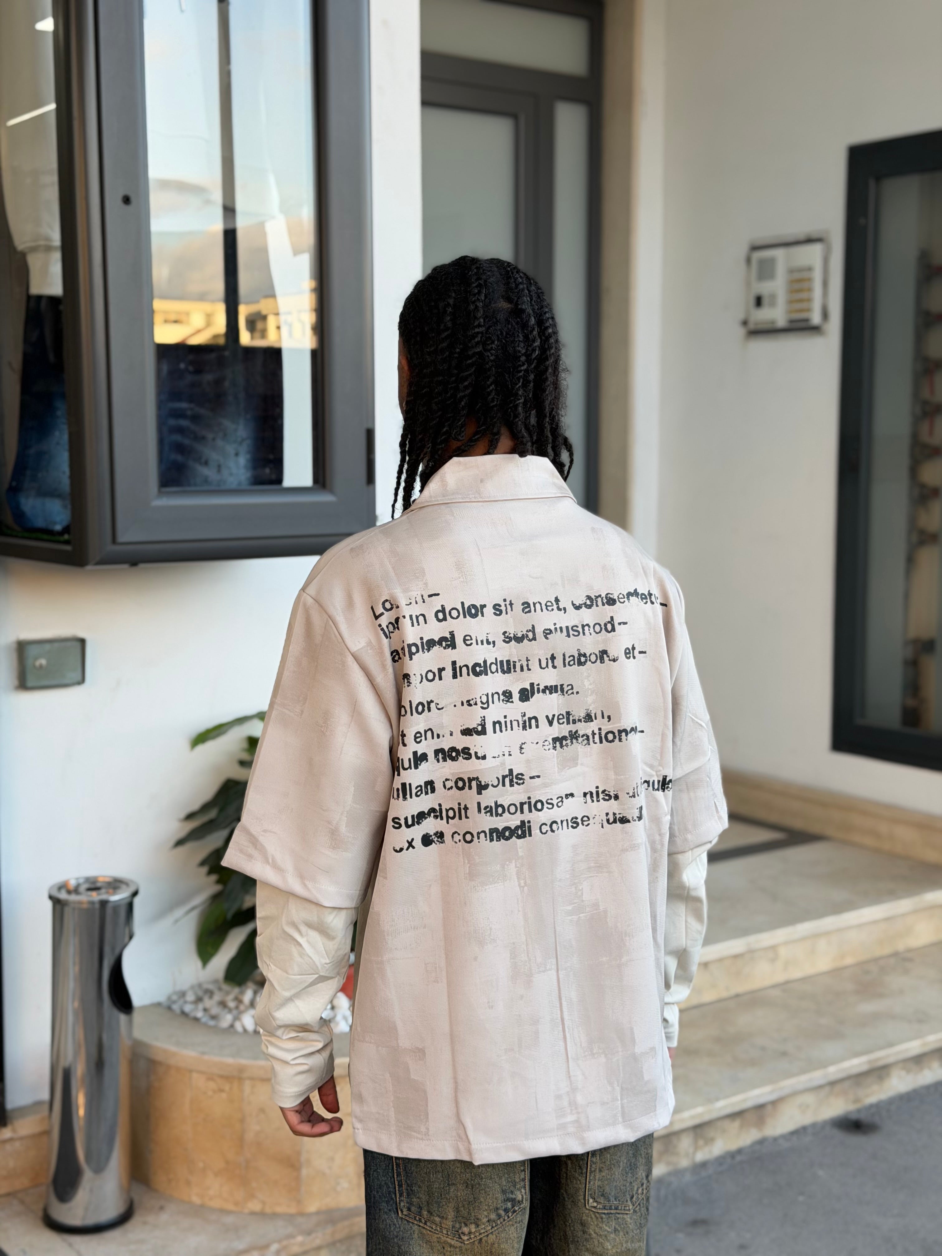 CAMICIA DOUBLE BM 185 SCRIPTURE