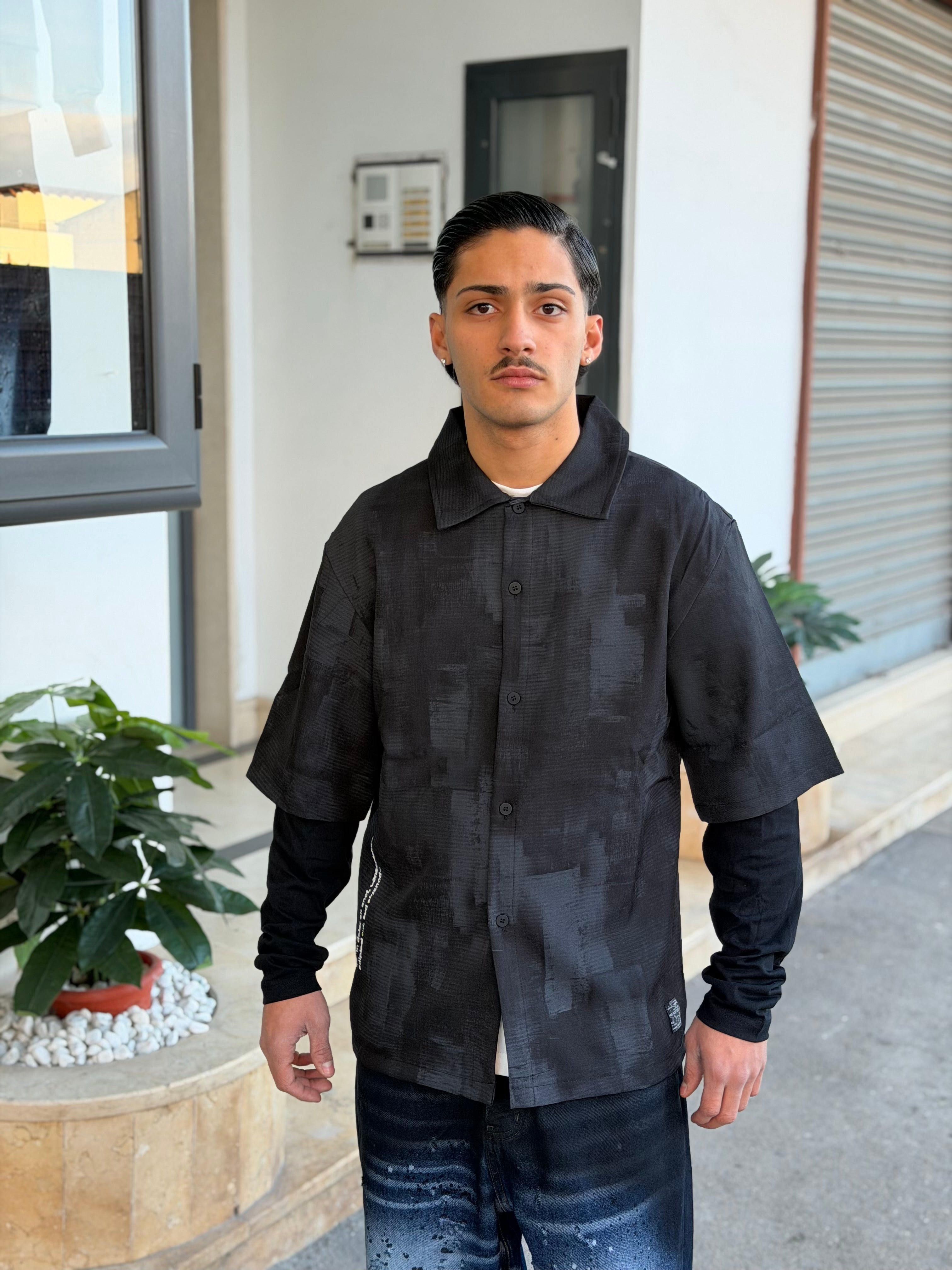 CAMICIA DOUBLE BM 185 SCRIPTURE