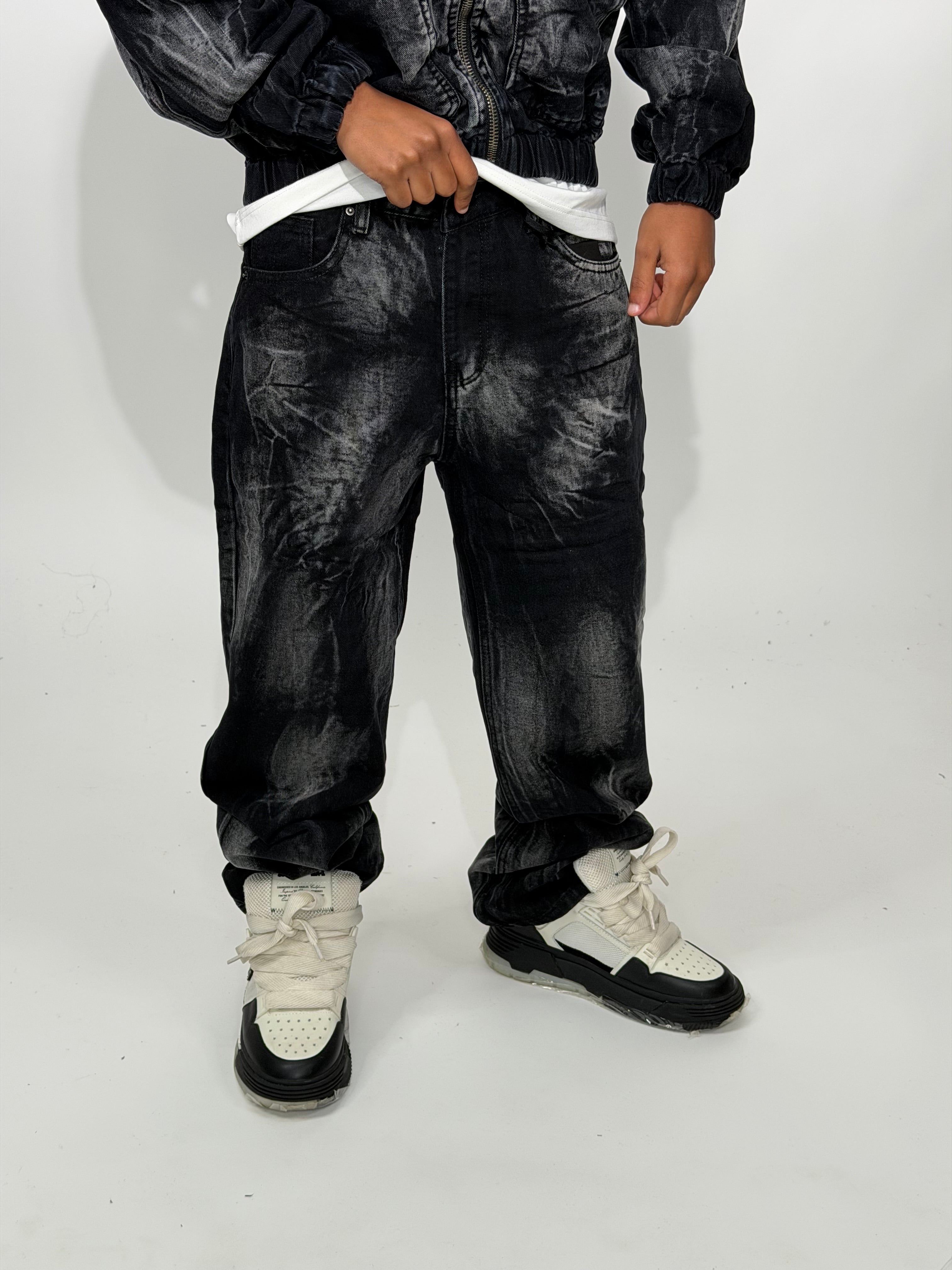 COORDSET WASH DENIM M5-409