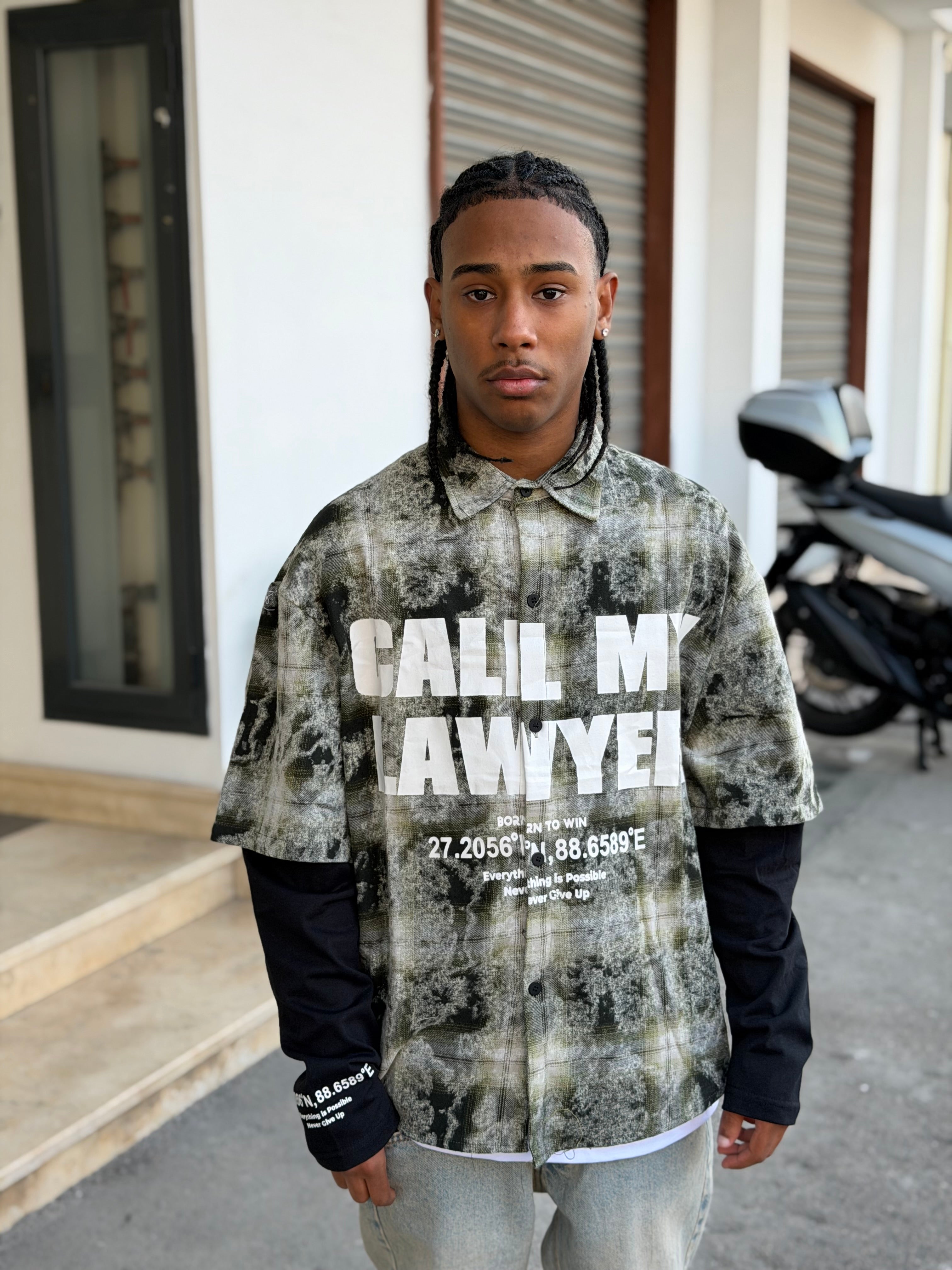 CAMICIA DOUBLE “CALL” BM-376