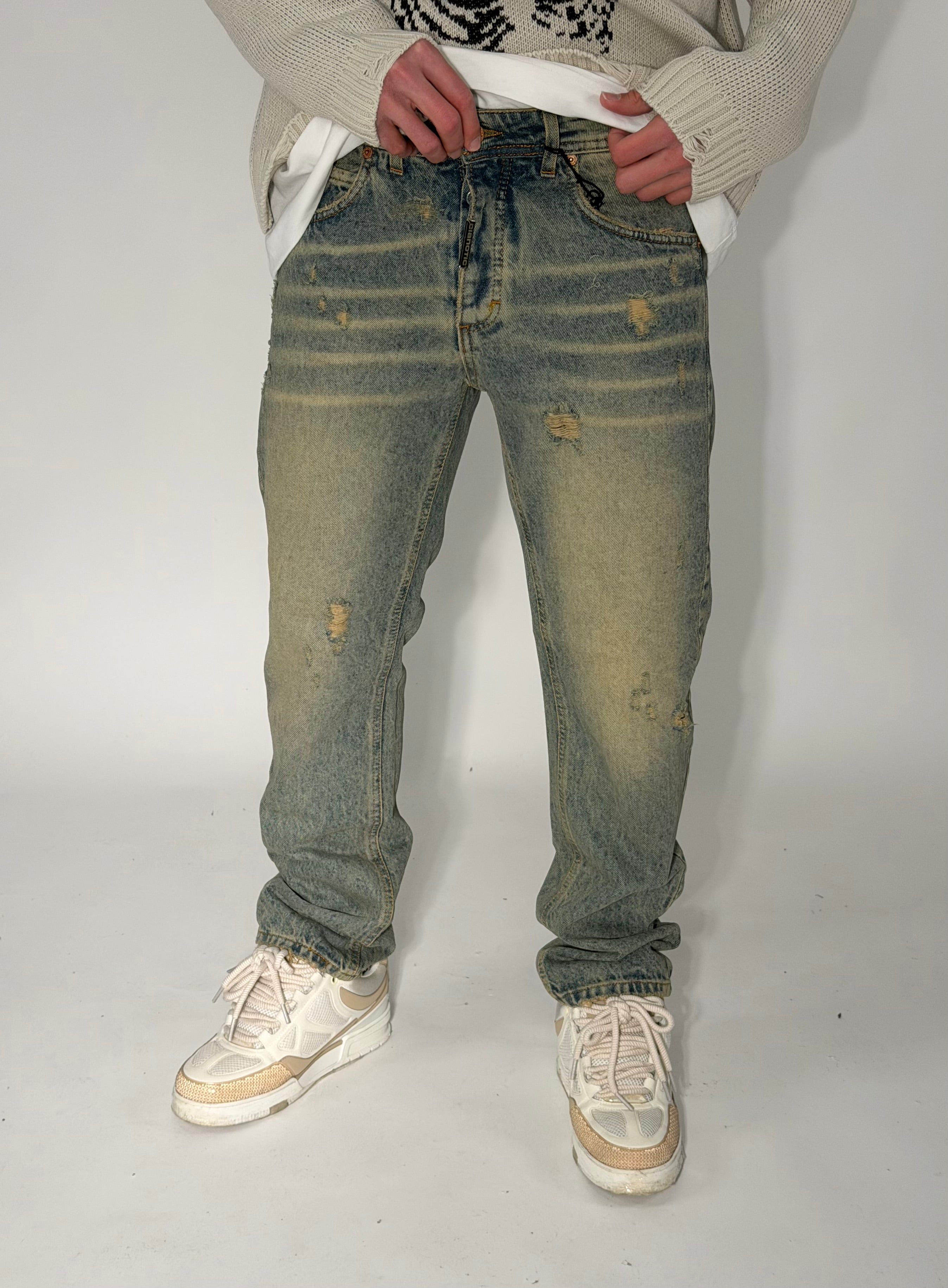 DENIM CIANOTIC FIT BV4 MM BLU