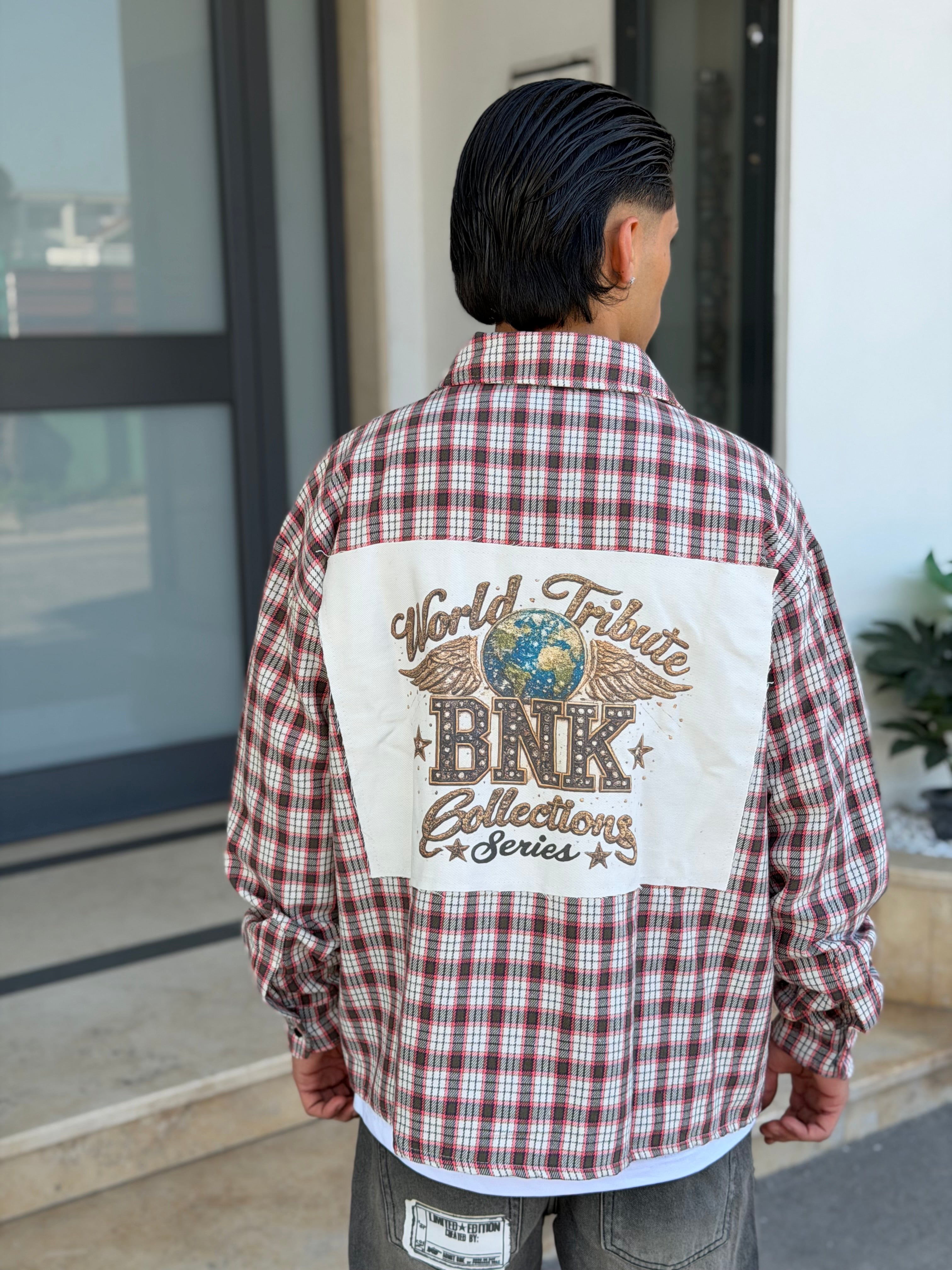 CAMICIA QUADRI BARCODE BUNKED