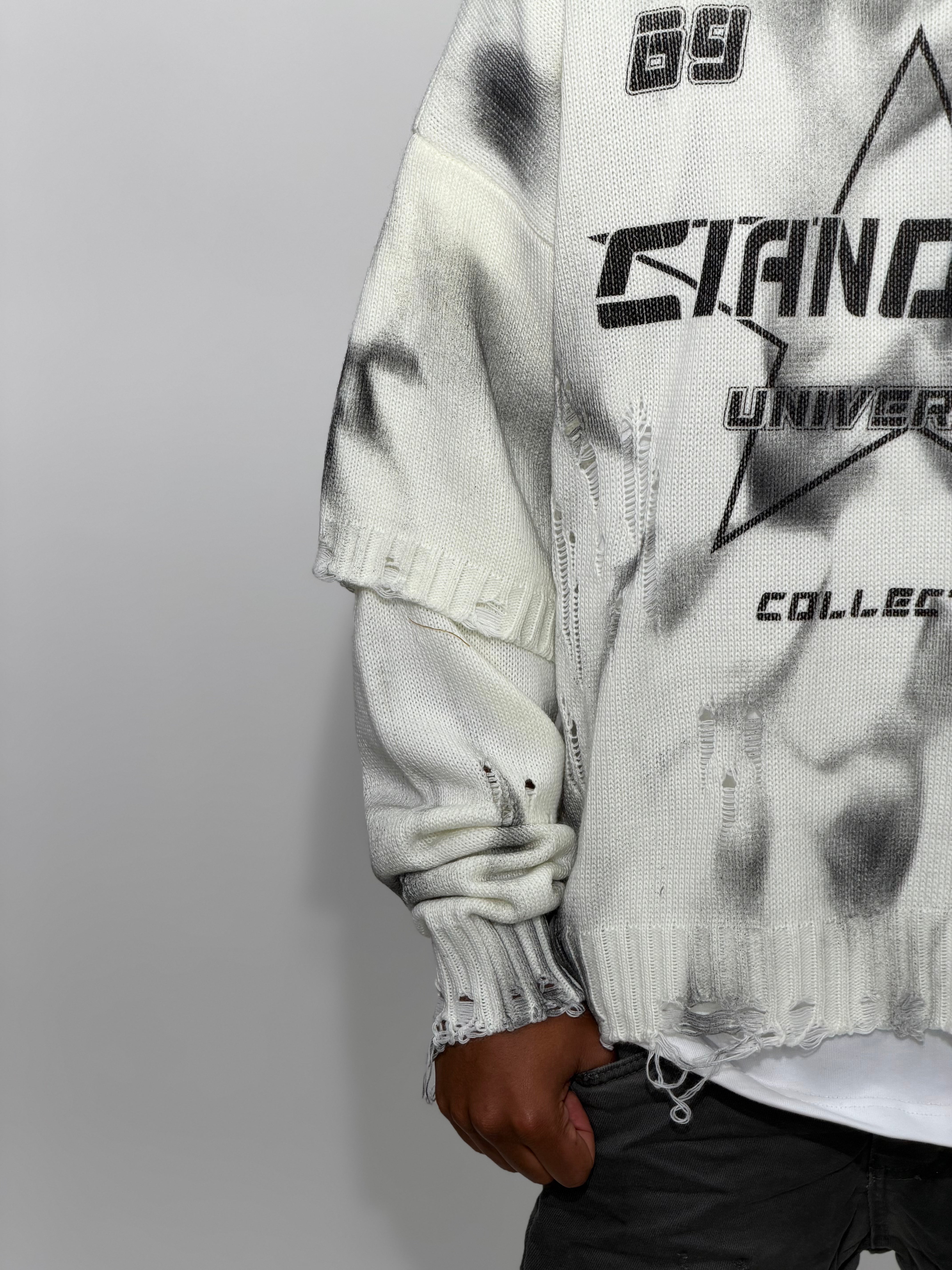 MAGLIONCINO "UNIVERSITY" CIANOTIC