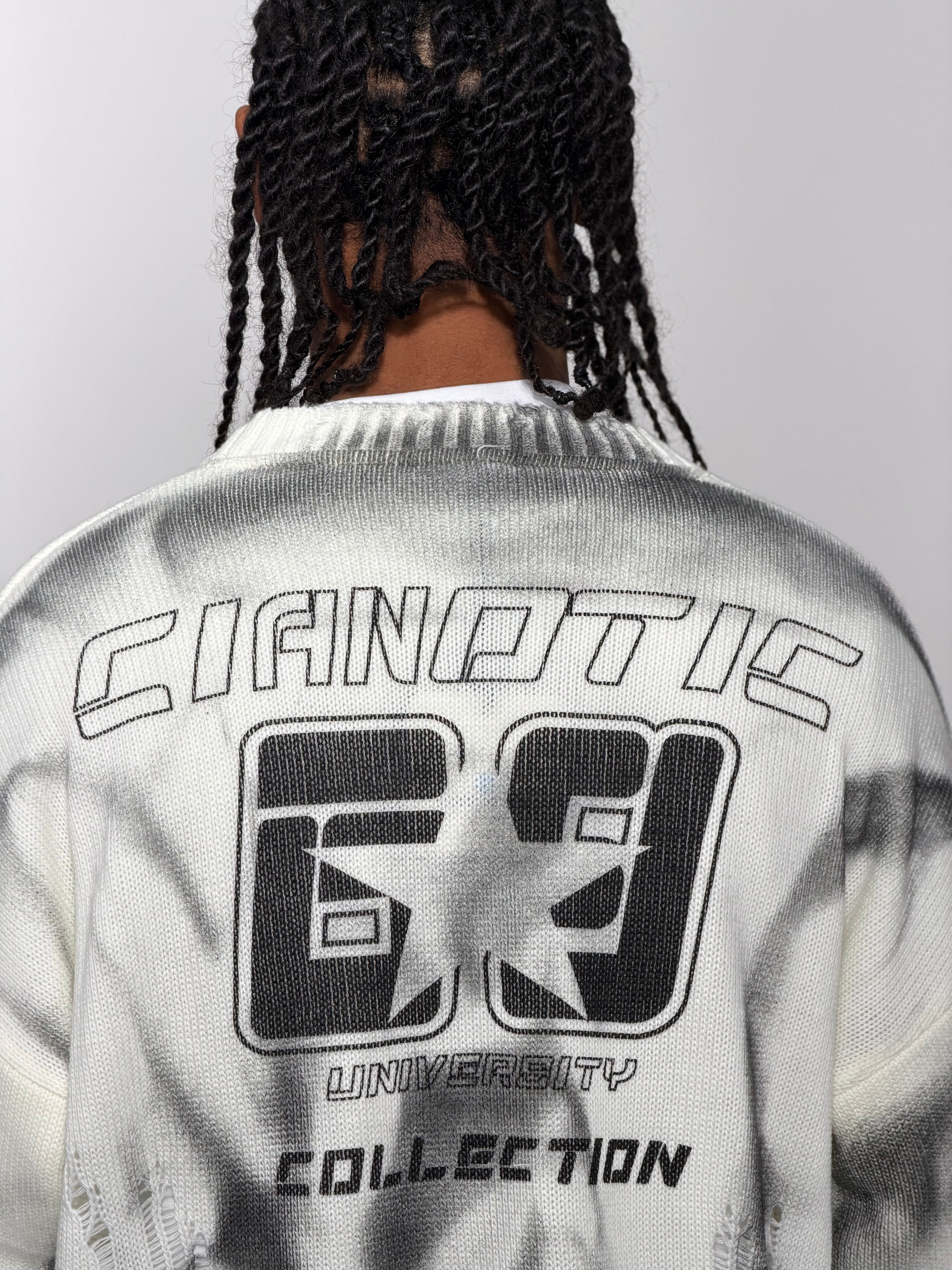 MAGLIONCINO "UNIVERSITY" CIANOTIC