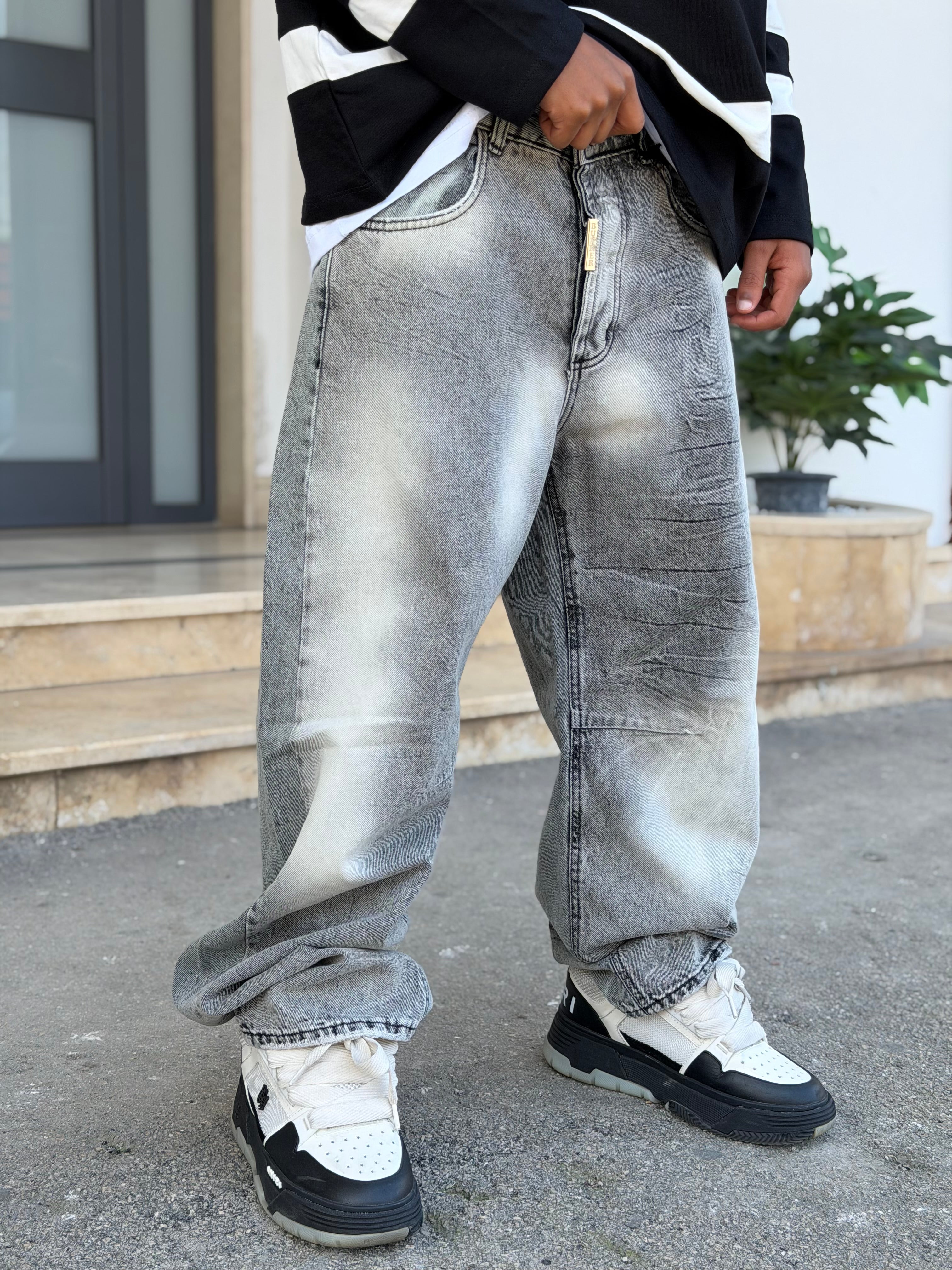 JEANS BUNKER GREY LEGATURE