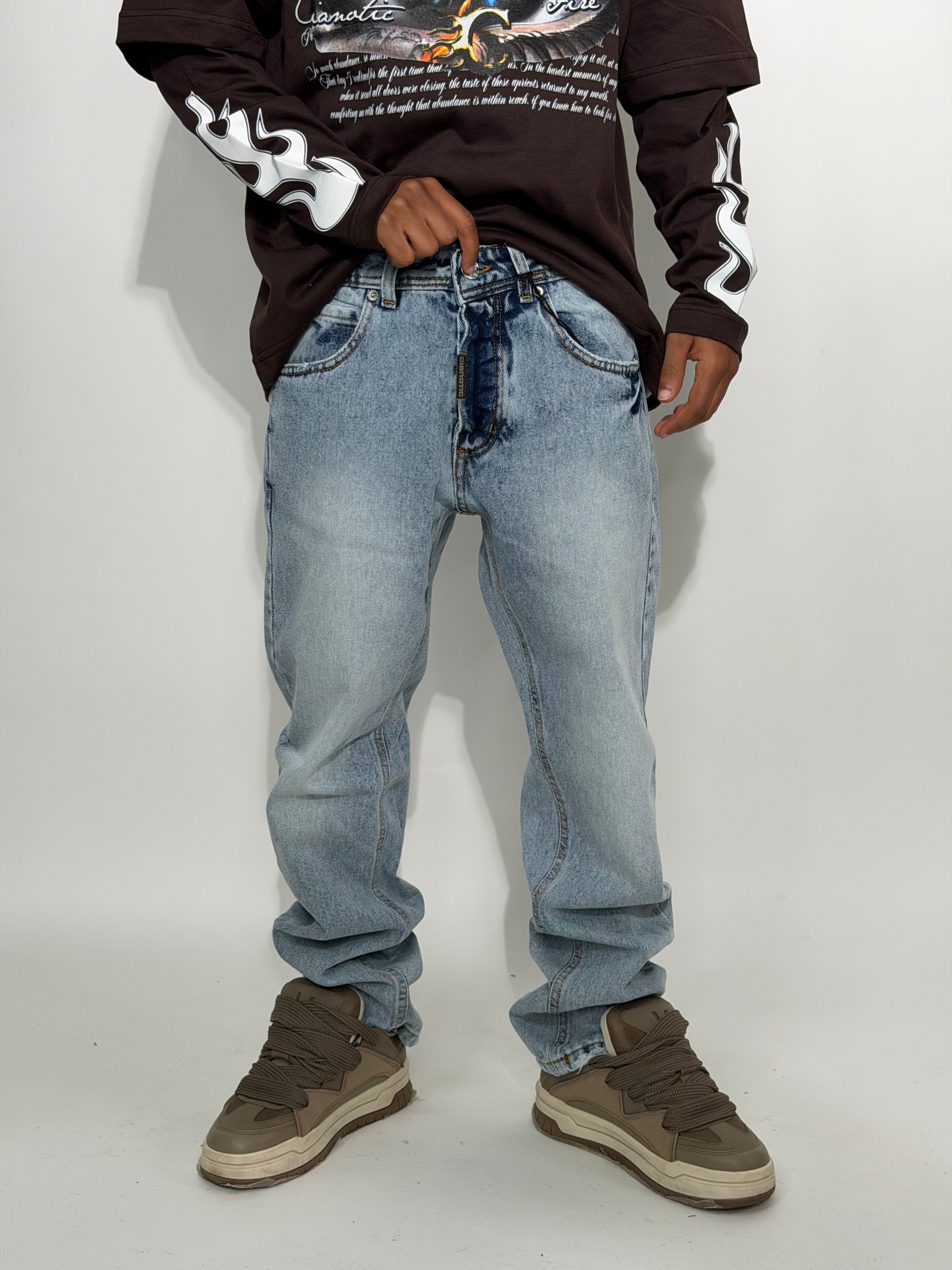 JEANS STRINGHT FIT MPS2 BLUE