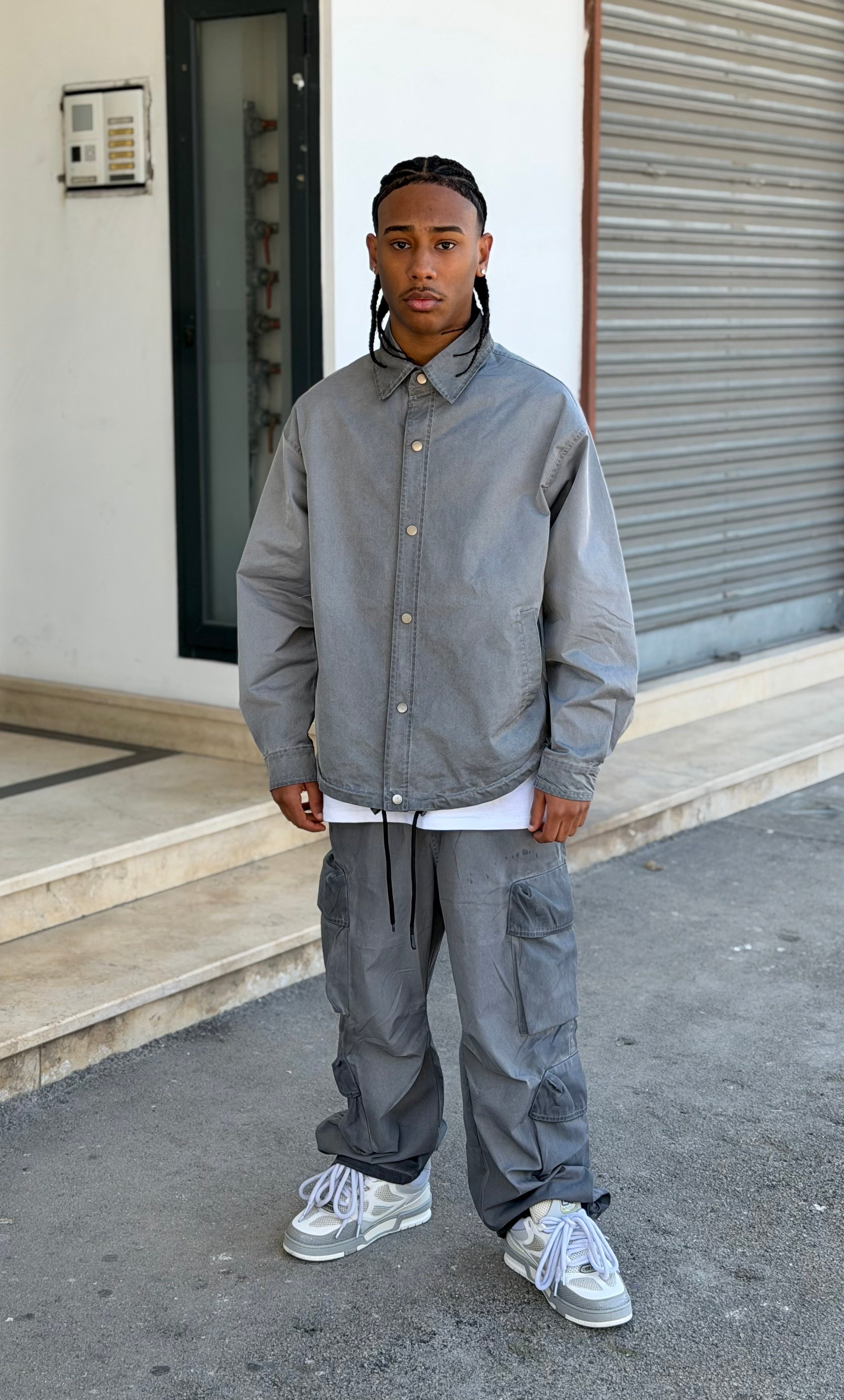 CAMICIA WASH BLACK AW ART 0319