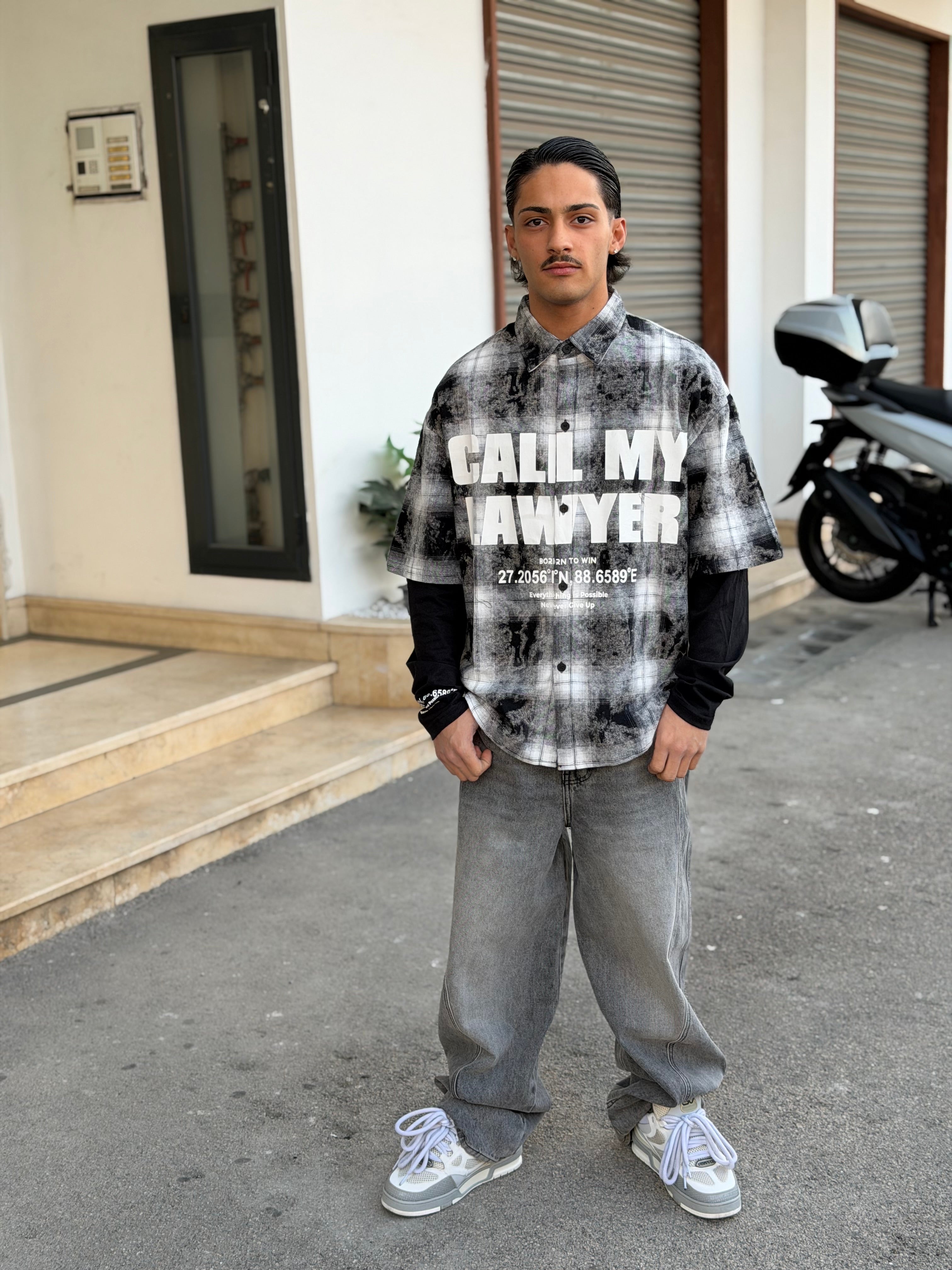 CAMICIA DOUBLE “CALL” BM-376