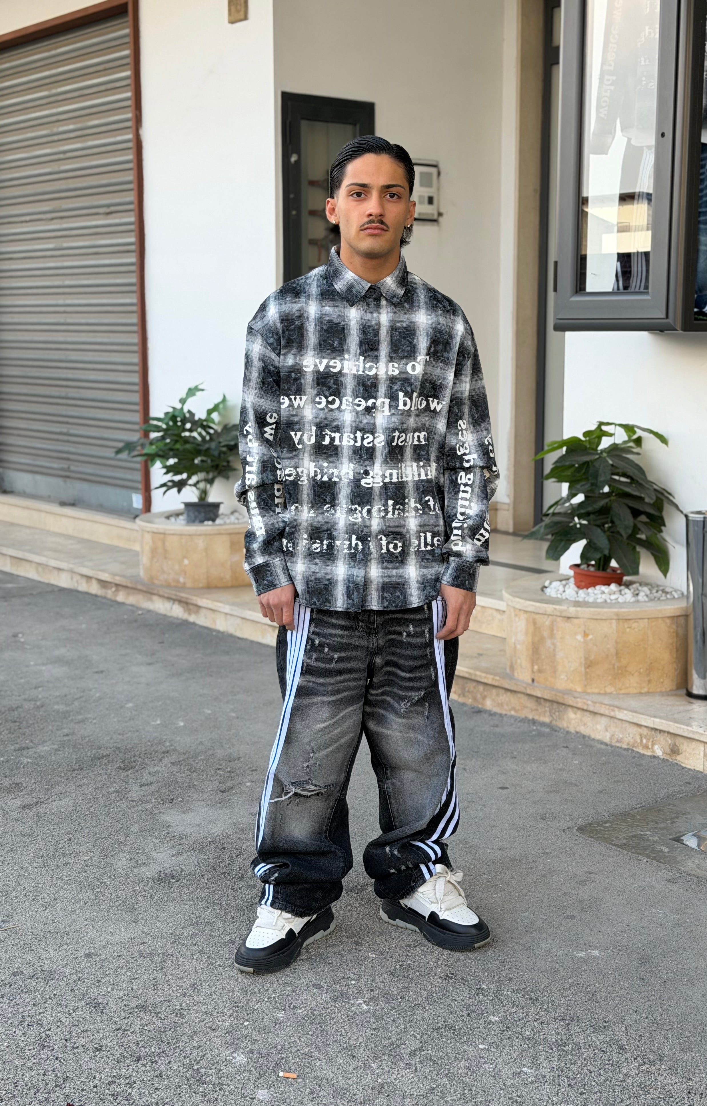 CAMICIA “WORLD PEACE” BM-372