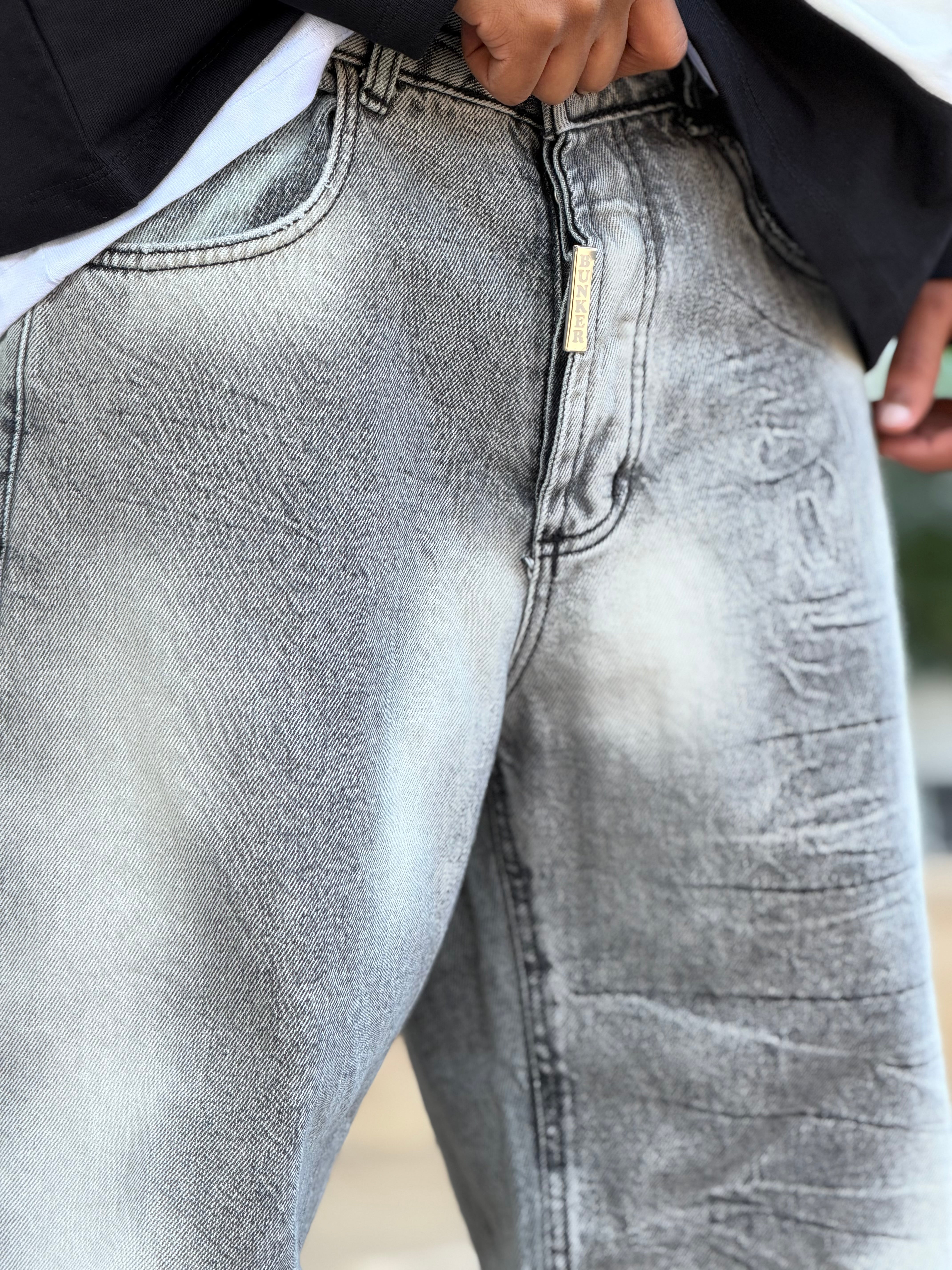 JEANS BUNKER GREY LEGATURE