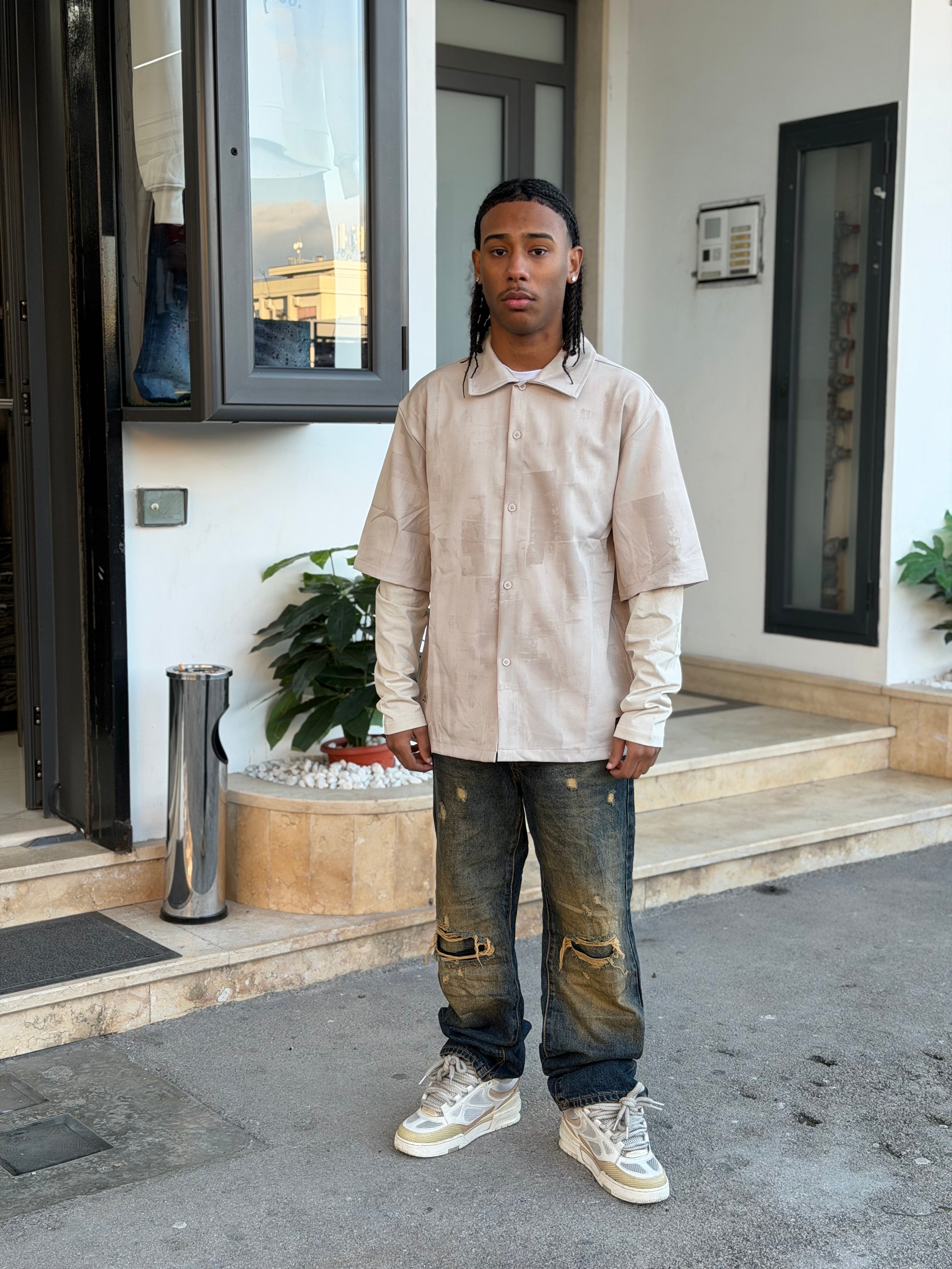 CAMICIA DOUBLE BM 185 SCRIPTURE