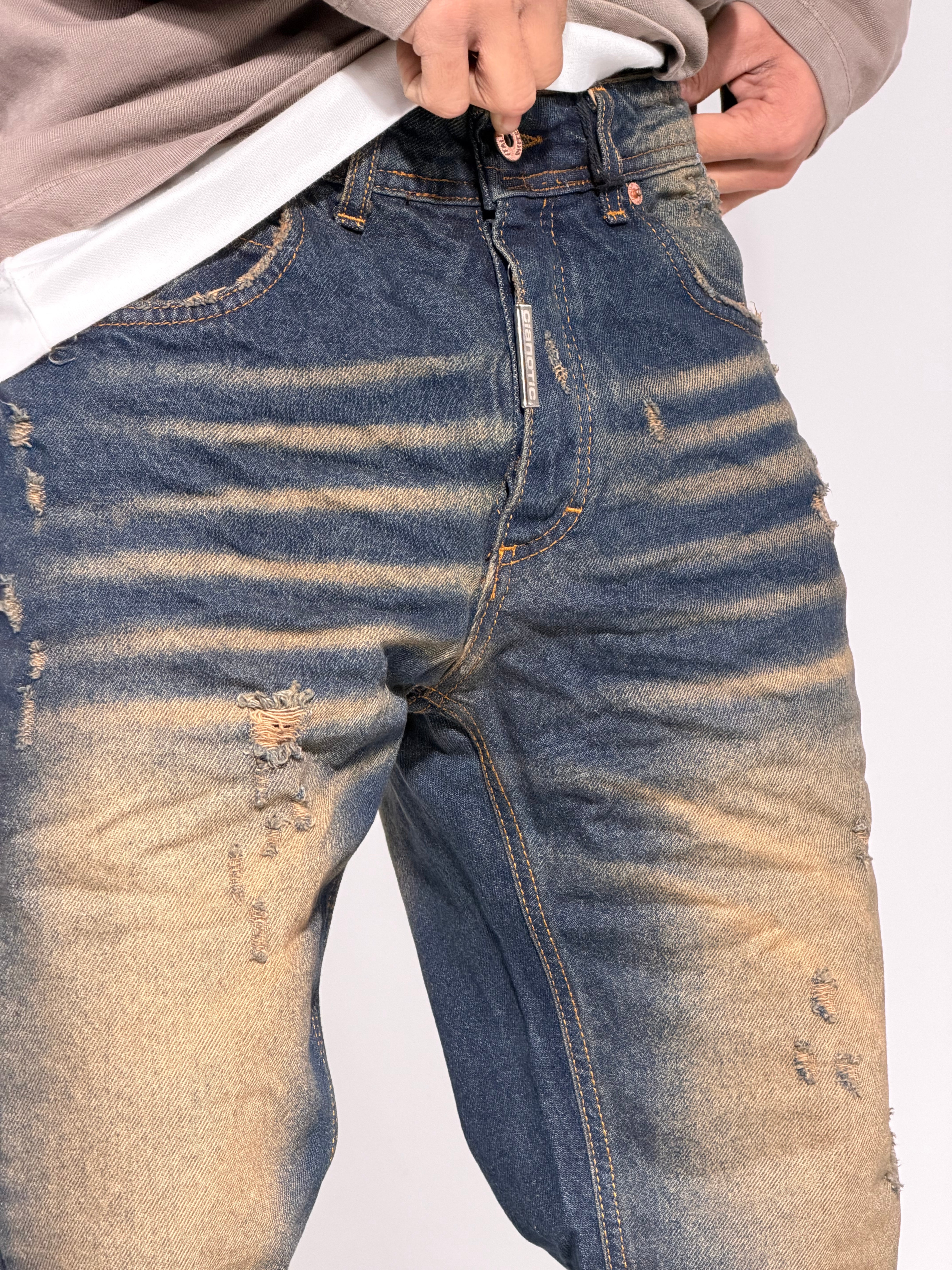 DENIM STRAIGHT FIT BV3 SABBIATO