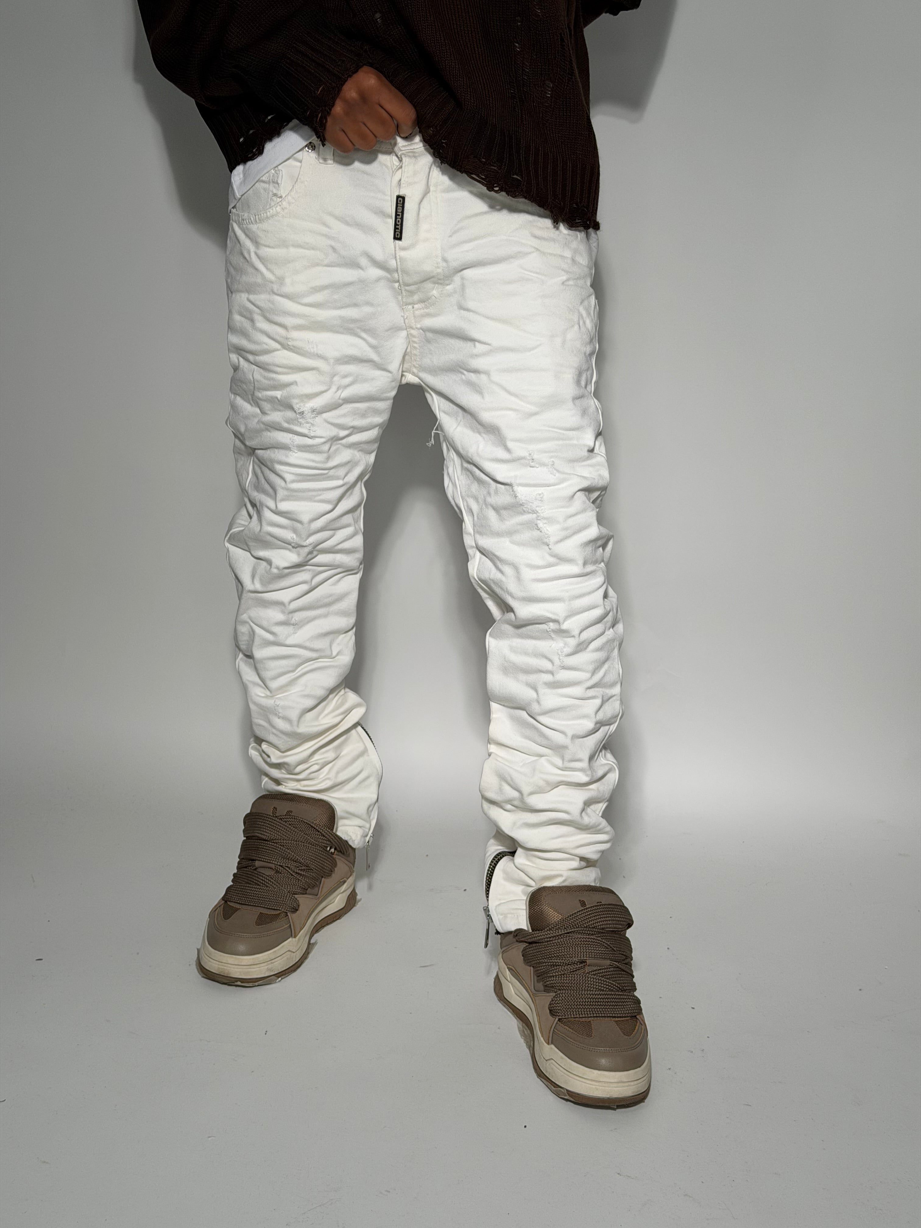 JEANS DNC - WHITE20 ⚪️