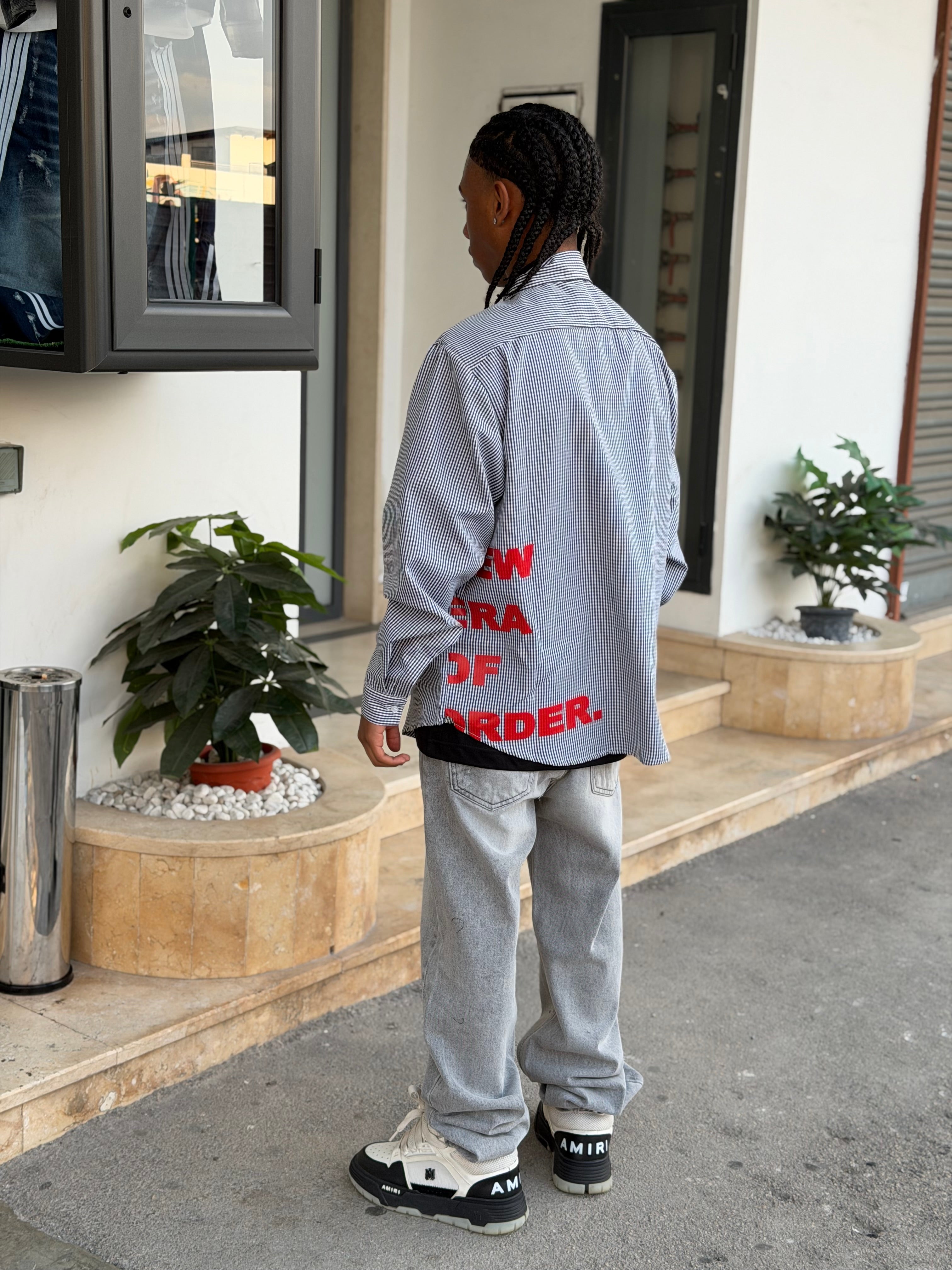 CAMICIA QUADRI ORDER VIN 90