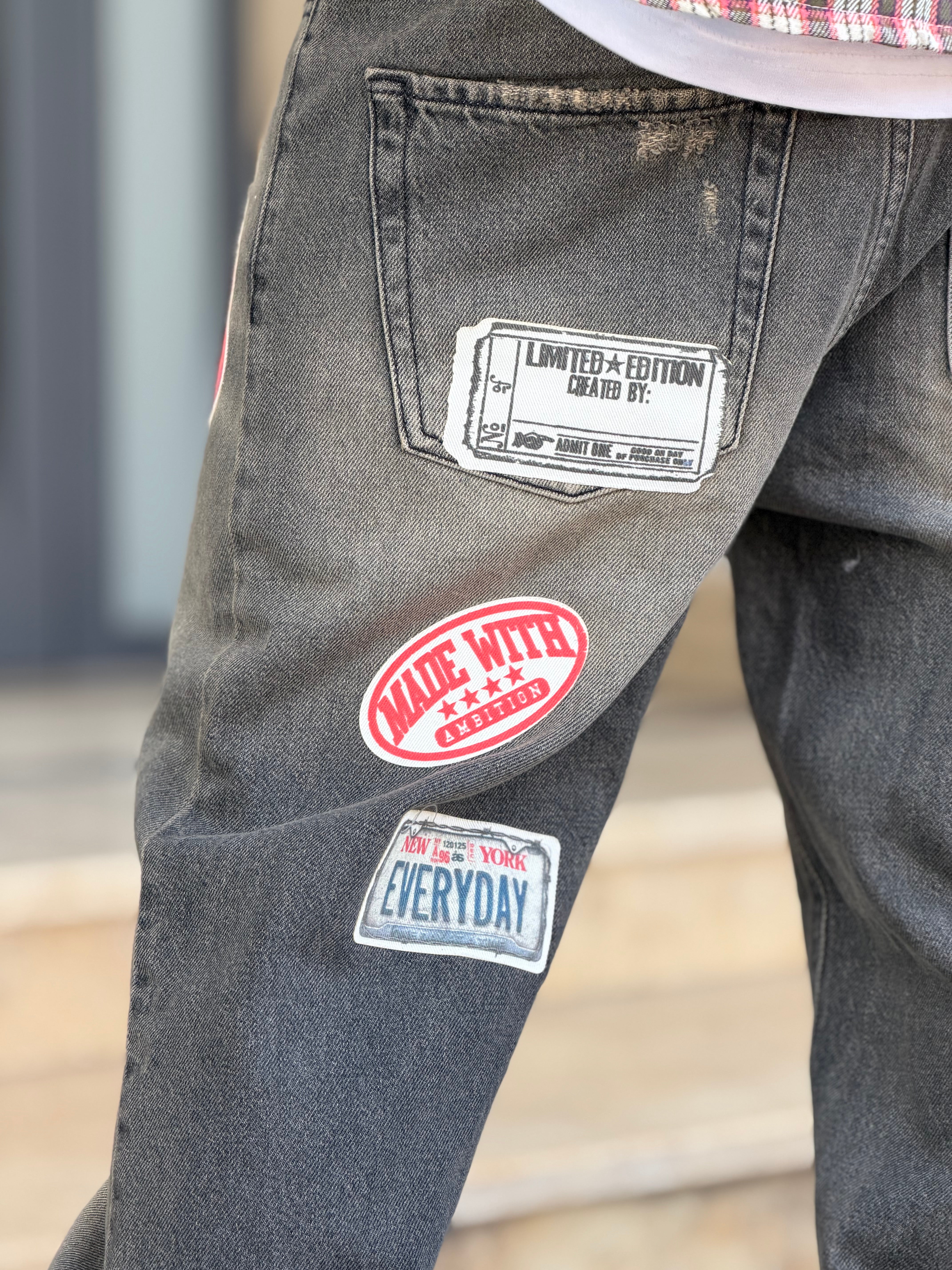 JEANS BUNKER PATCH 137