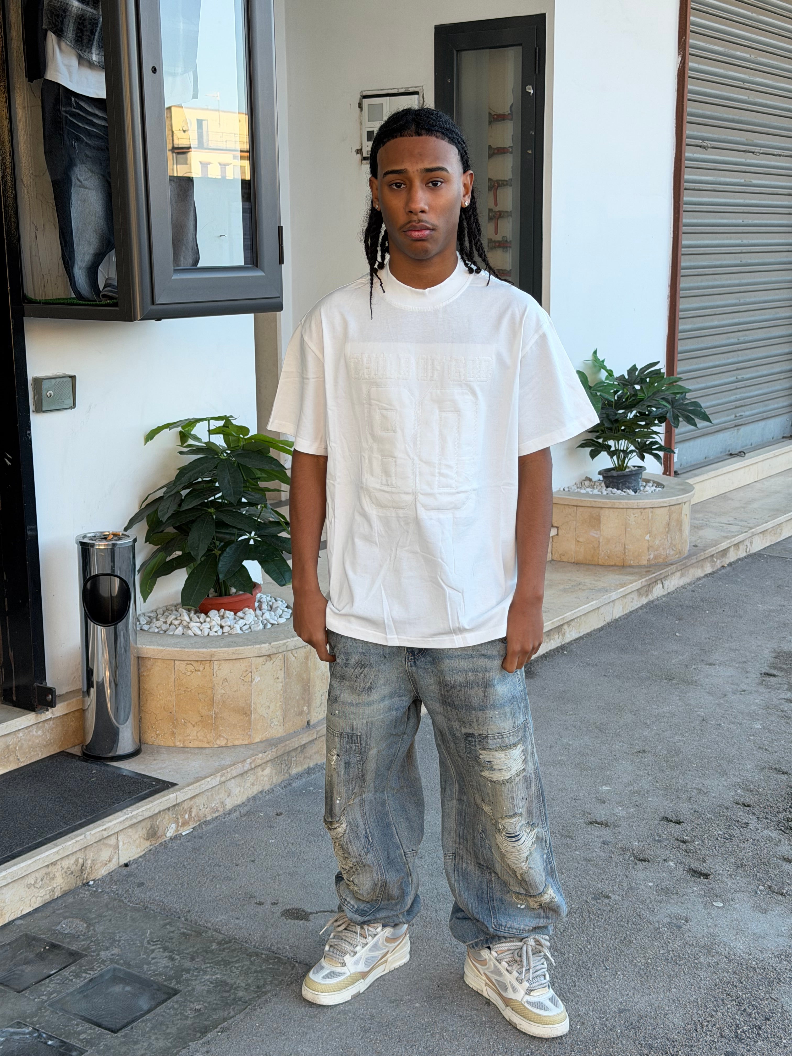 T-SHIRT AW 0270 STAMPA PUFF