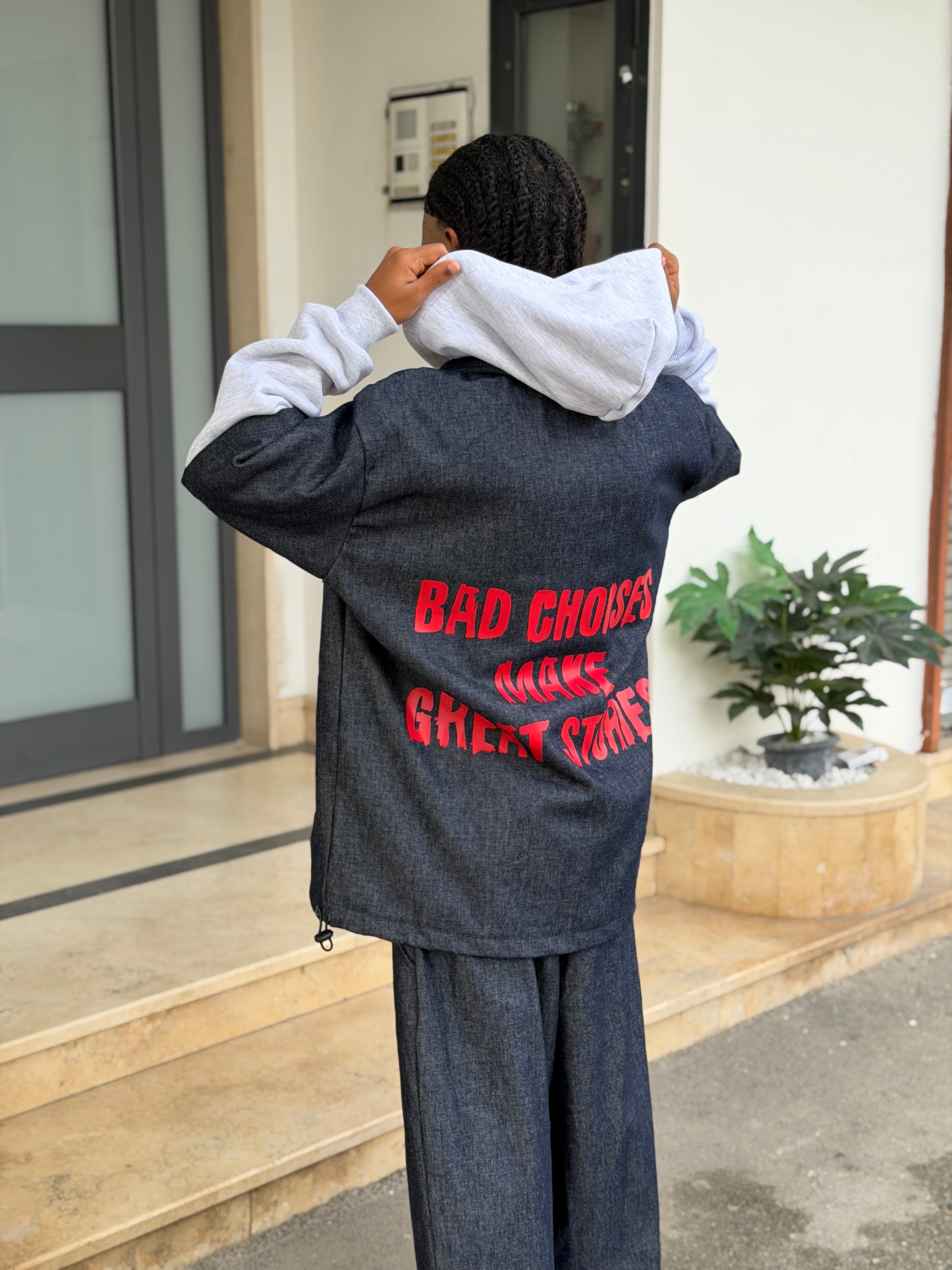 COORDSET DOUBLE BUNKER DENIM 122