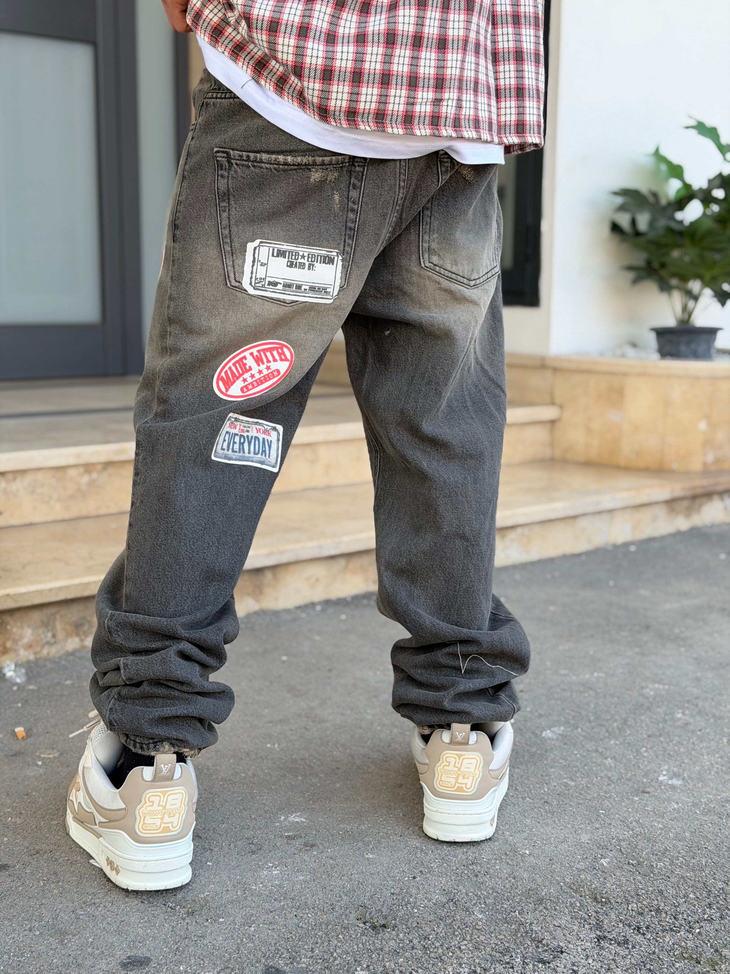 JEANS BUNKER PATCH 137