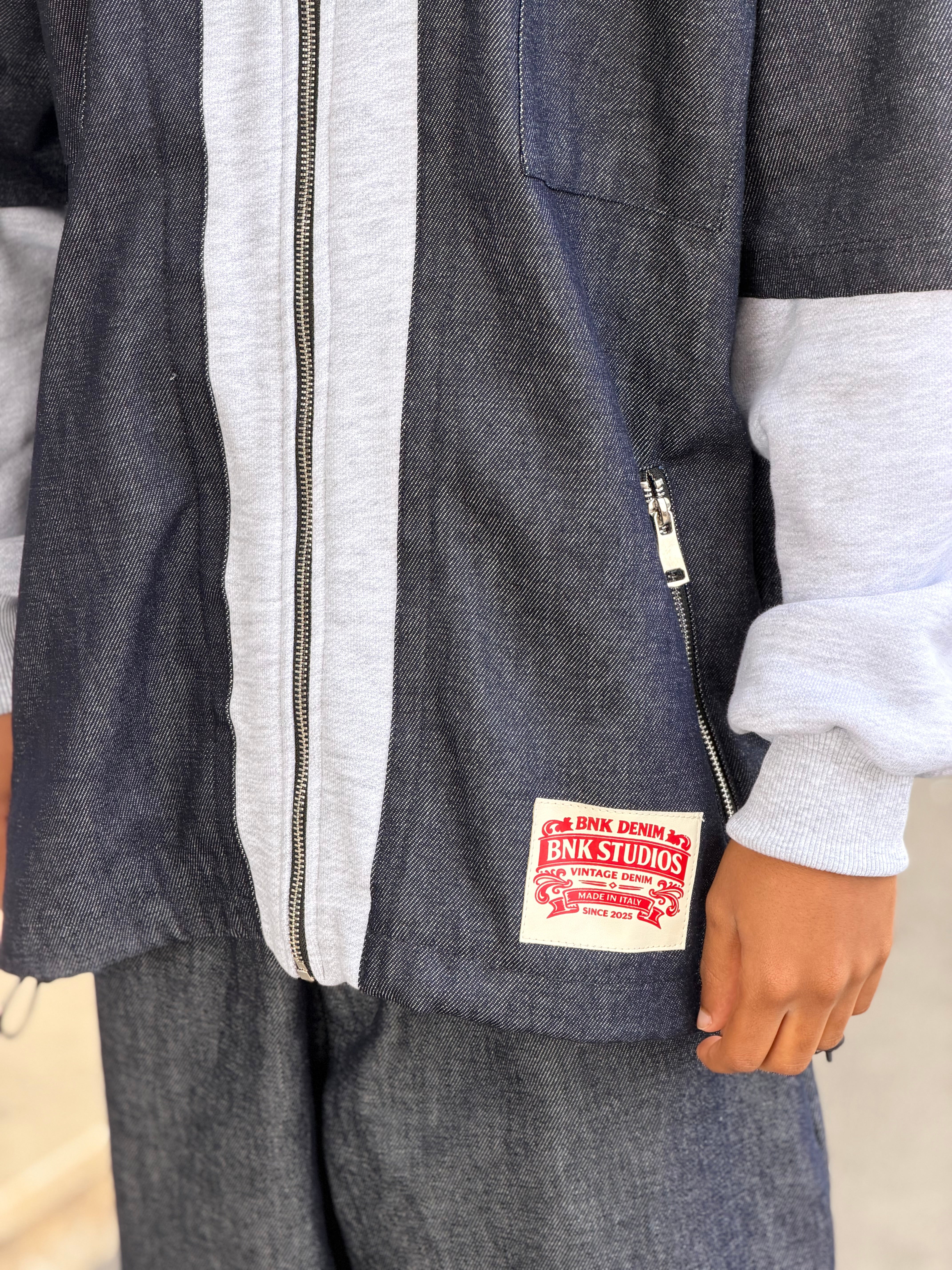 COORDSET DOUBLE BUNKER DENIM 122